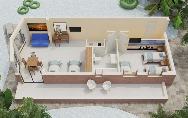 Apartamento Estándar (Estudio + 1 Dormitorio + Terraza) 6/6 PREMIUM Apartamentos BC Music Resort™ (Recommended for Adults) Benidorm