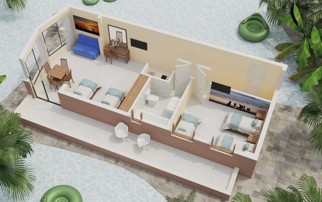 Apartamento Estándar (Estudio + 1 Dormitorio + Terraza) 6/6 PREMIUM Apartamentos BC Music Resort™ (Recommended for Adults) Benidorm