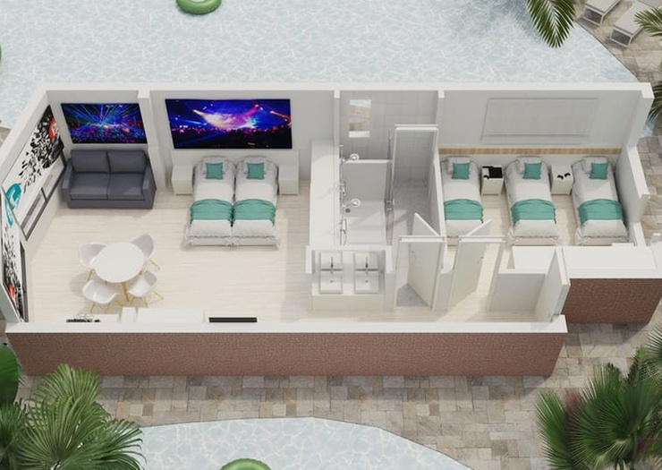 Party studio 6/6 premium Apartamentos BC Music Resort™ (Recommended for Adults) Benidorm